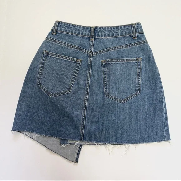 NWT Princess Polly Denim Skirt Size 2 - Picture 2 of 6